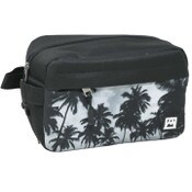 Wholesale - *OUTSIDE OF CA* AVALANCHE MEN BLACK PRINTED TOILETRY BAG C/P 30, UPC: 4890808257180